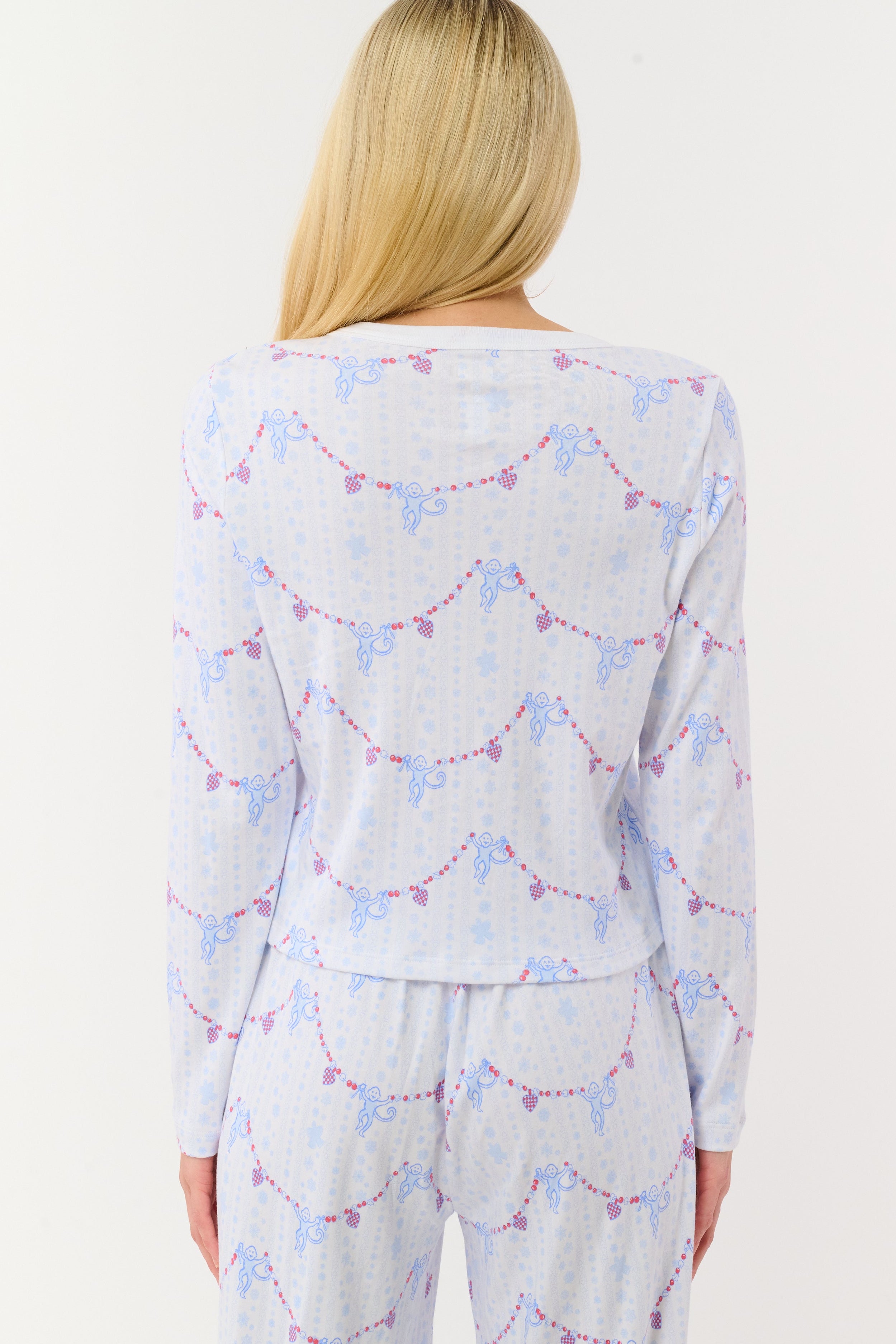 Snowflake Stripe Nessa Cardigan