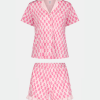 Daisy Paisley Wyatt Polo Pajamas