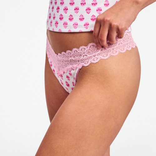 Ditsy Daisy Pointelle Jay Thong