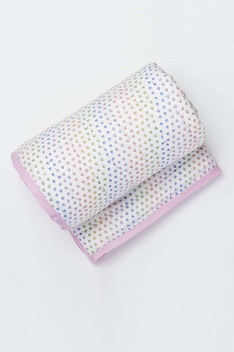 Disco Hearts Quilt