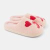 Hearts N' Bows Fuzzy Slipper
