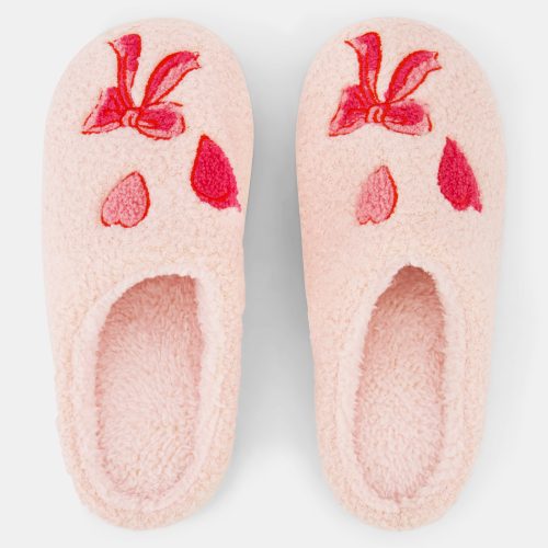 Hearts N' Bows Fuzzy Slipper