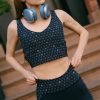 Sporty Hearts Caty Cropped Tank