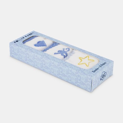 Starlight Ruffle Socks Set Of 3