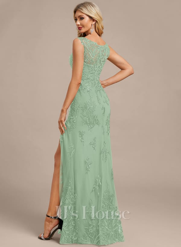 Roller Rabbit JJ's House Fronia Dark Navy Sheath/Column Sequins Lace Dress - Image 42