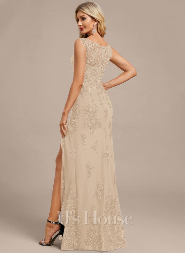 Roller Rabbit JJ's House Fronia Dark Navy Sheath/Column Sequins Lace Dress - Image 106