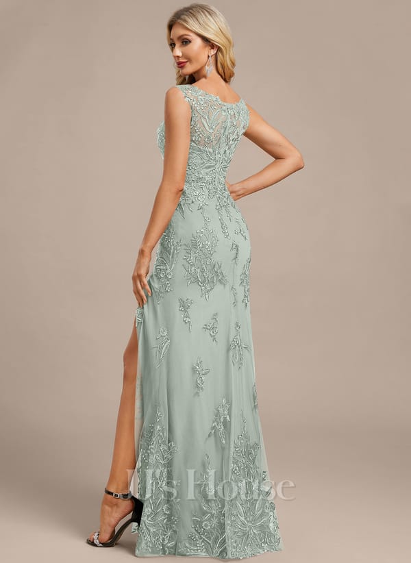 Roller Rabbit JJ's House Fronia Dark Navy Sheath/Column Sequins Lace Dress - Image 46