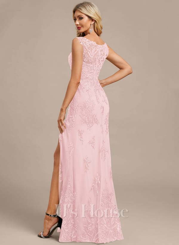 Roller Rabbit JJ's House Fronia Dark Navy Sheath/Column Sequins Lace Dress - Image 98