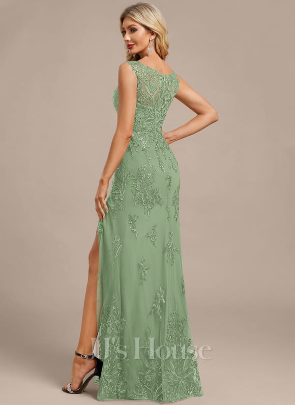 Roller Rabbit JJ's House Fronia Dark Navy Sheath/Column Sequins Lace Dress - Image 40