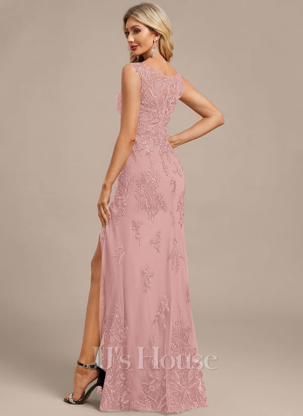 Roller Rabbit JJ's House Fronia Dark Navy Sheath/Column Sequins Lace Dress - Image 92