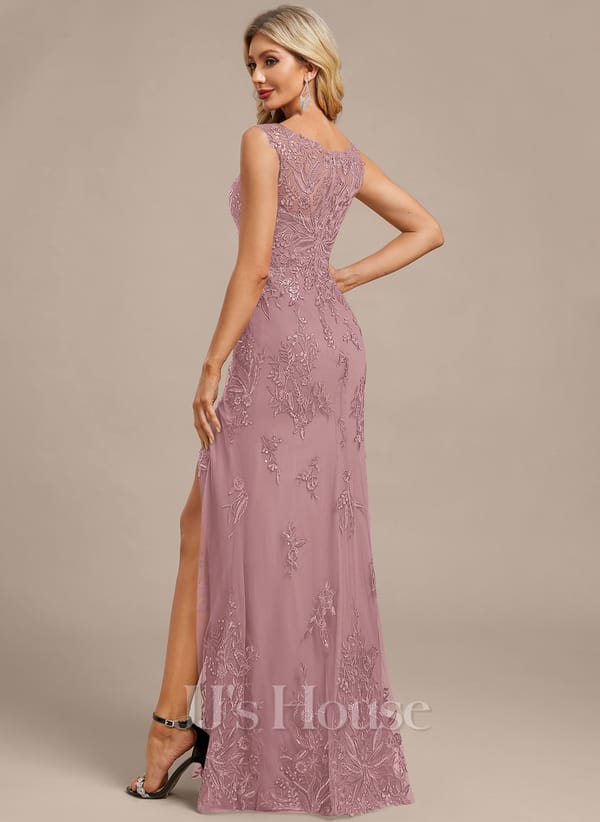 Roller Rabbit JJ's House Fronia Dark Navy Sheath/Column Sequins Lace Dress - Image 64