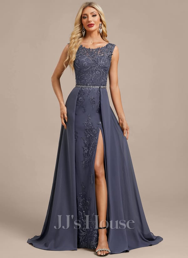 Roller Rabbit JJ's House Fronia Dark Navy Sheath/Column Sequins Lace Dress - Image 4