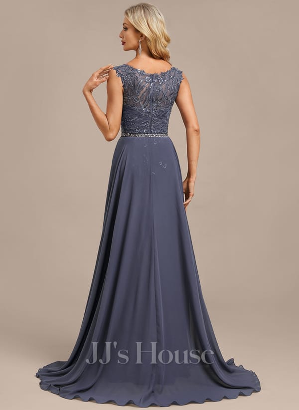 Roller Rabbit JJ's House Fronia Dark Navy Sheath/Column Sequins Lace Dress - Image 6