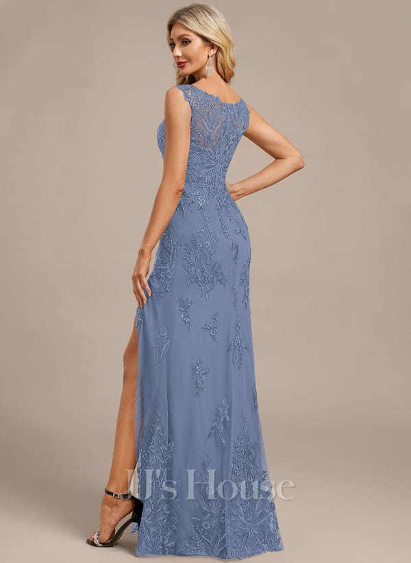 Roller Rabbit JJ's House Fronia Dark Navy Sheath/Column Sequins Lace Dress - Image 14
