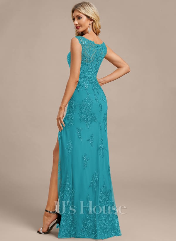 Roller Rabbit JJ's House Fronia Dark Navy Sheath/Column Sequins Lace Dress - Image 28