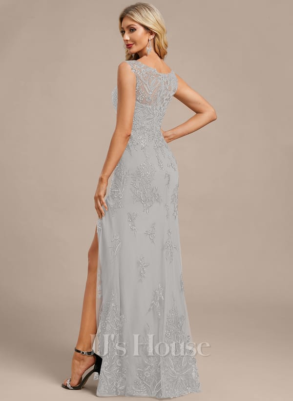 Roller Rabbit JJ's House Fronia Dark Navy Sheath/Column Sequins Lace Dress - Image 112